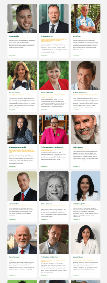 The Island Innovation Awards jury panel