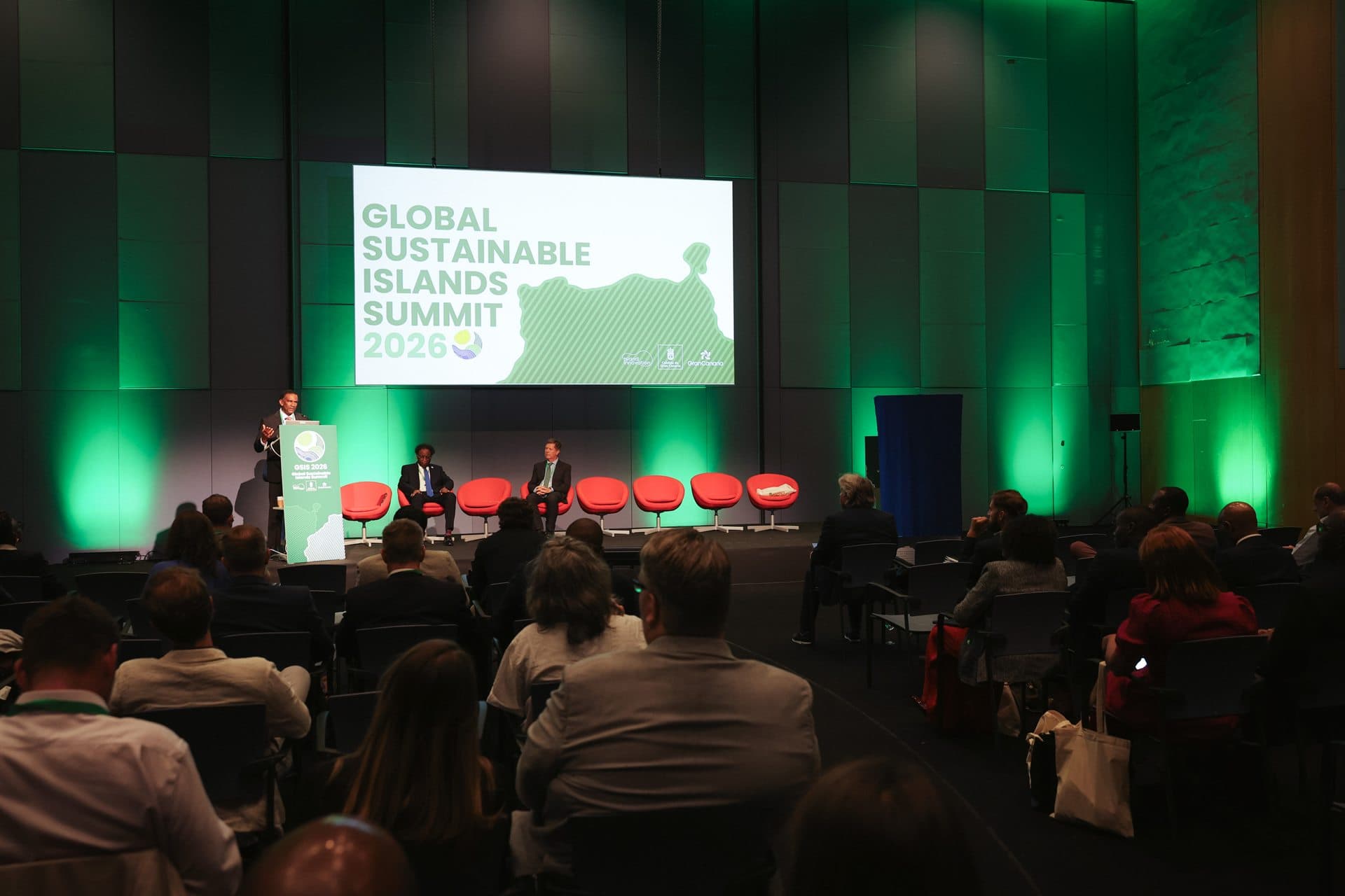 The VICCTF launch in the main auditorium at GSIS 2026, Gran Canaria